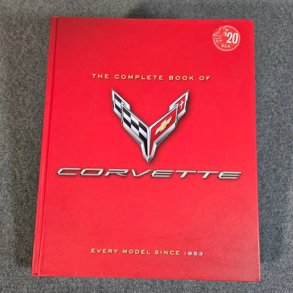 The Complete Book of Corvette Every Model Since 1953 Mike Mueller Hardcover Book